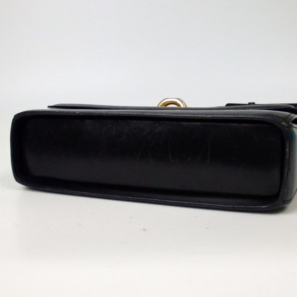 BALLY Black and gold Shoulder Bag Leather - Picture 5 of 6
